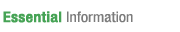 Essential Infomation