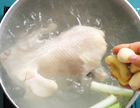 Cooking Chicken Broth
