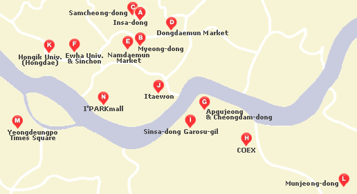 Seoul Map