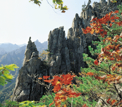 Mt. Seoraksan in Gangwon-do Province