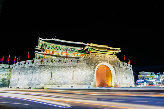 Photo: Night View of Paldalmun Gate