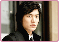 Gu Jun-pyo (originally Domyoji Tsukasa) played by Lee Min-ho
