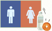 Bathrooms and Restaurants!