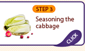 STEP 3: Seasoning the cabbage  