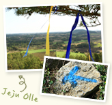 Curious markings along the olle paths