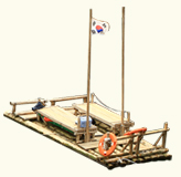 Take a ride on a Te-u boat across the Soesokkak estuary!