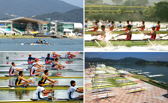 2013 World Rowing Championships, Chungju, Korea to start Aug 25