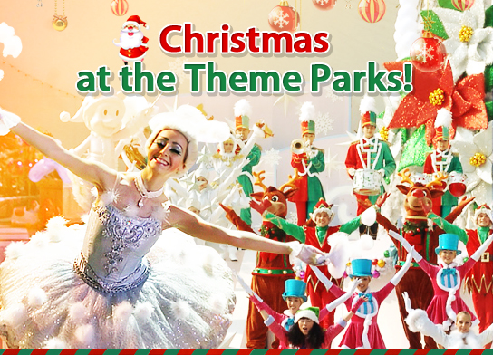 Christmas at the Theme Parks!
