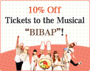 10% Off Tickets to Musical “BIBAP”!