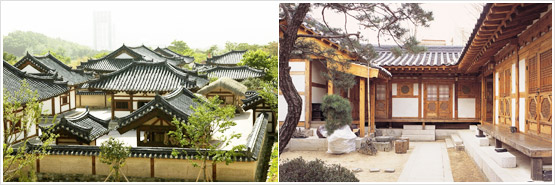 Hanok (Maisons Traditionnelles Coreennes)