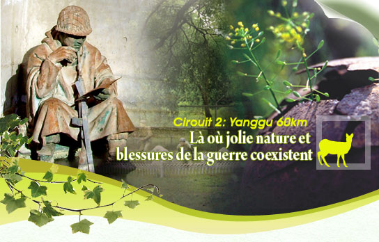 Circuit 2: Yanggu 60km-Là où jolie nature et blessures de la guerre coexistent