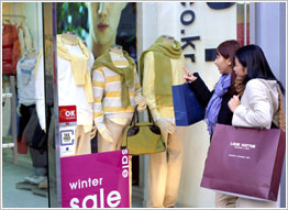 Corée Sud shopping