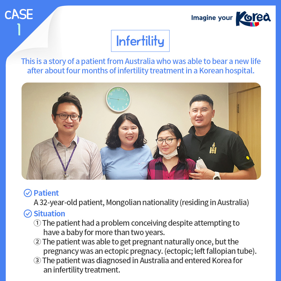 Treatment case studies on Gynecology in Korea for foreign patients