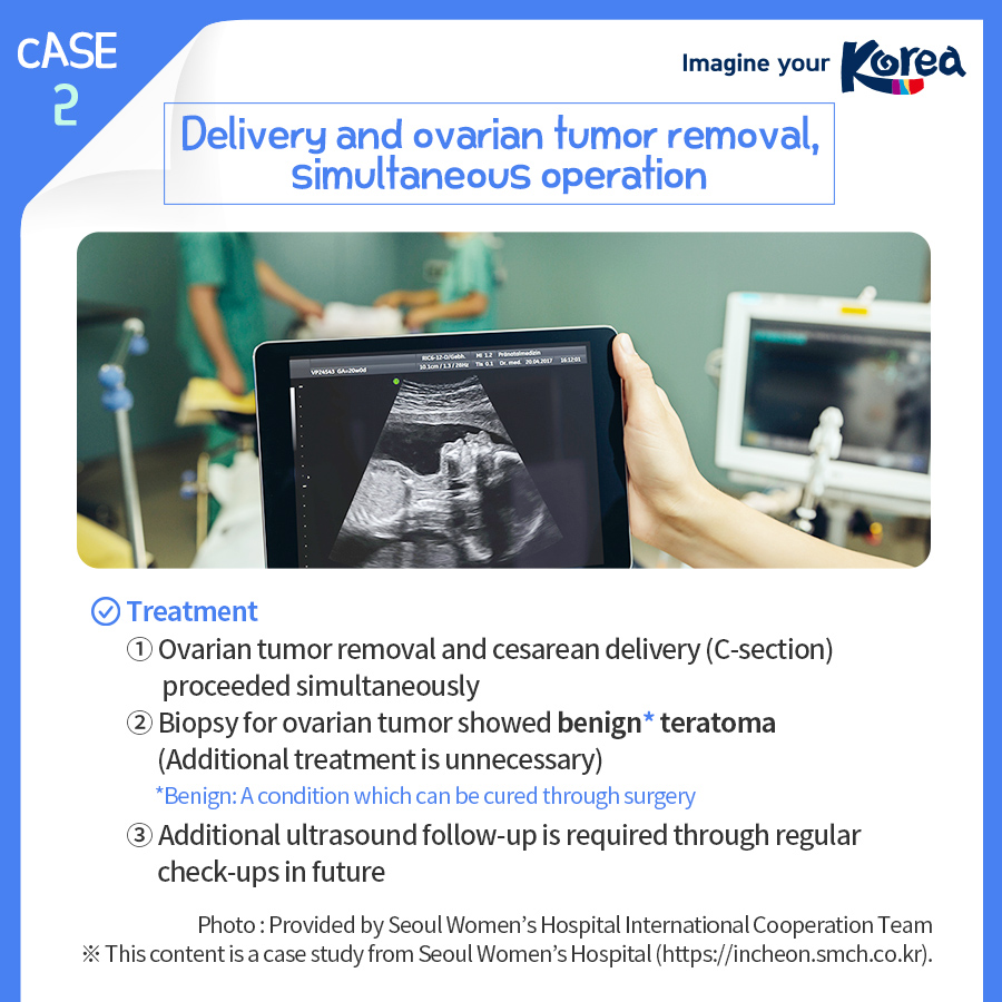 Treatment case studies on Gynecology in Korea for foreign patients