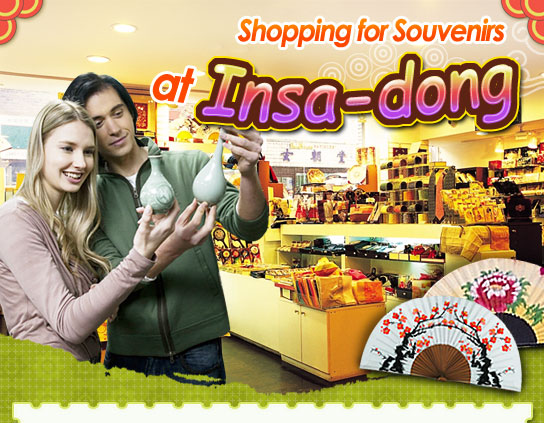 Shopping for Souvenirs at Insa-dong