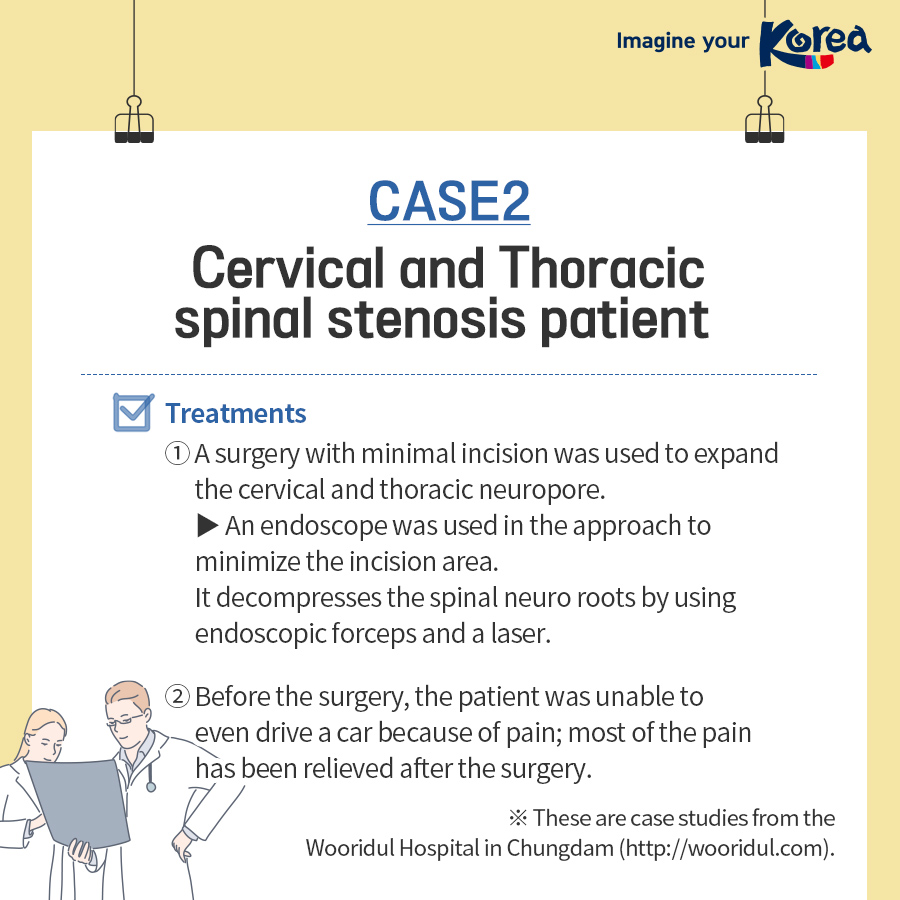 Case studies of spinal stenosis treatment in Korea for foreign patients