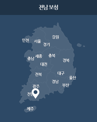 전남 보성 지도2