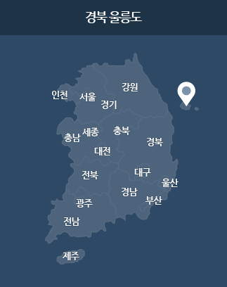 경북 울릉도 지도2