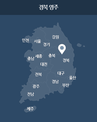 경북 영주 지도2