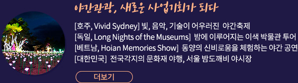 야간관광, 새로운 사업기회가 되다 더보기