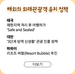 해외의 외래관광객 유치 정책 - 더보기
