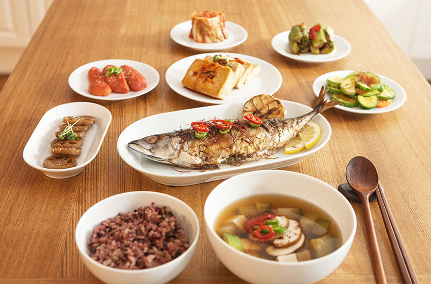 Tipos de comida coreana