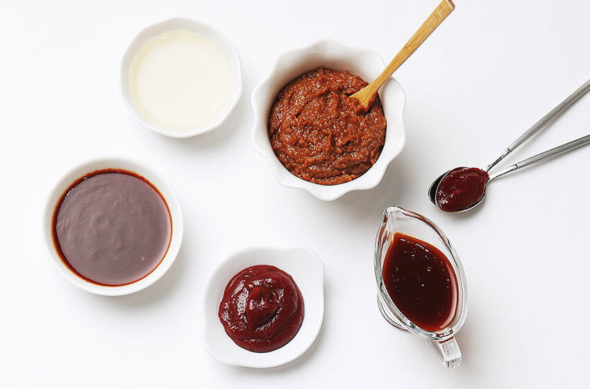 Condimentos y estilo de la comida coreana