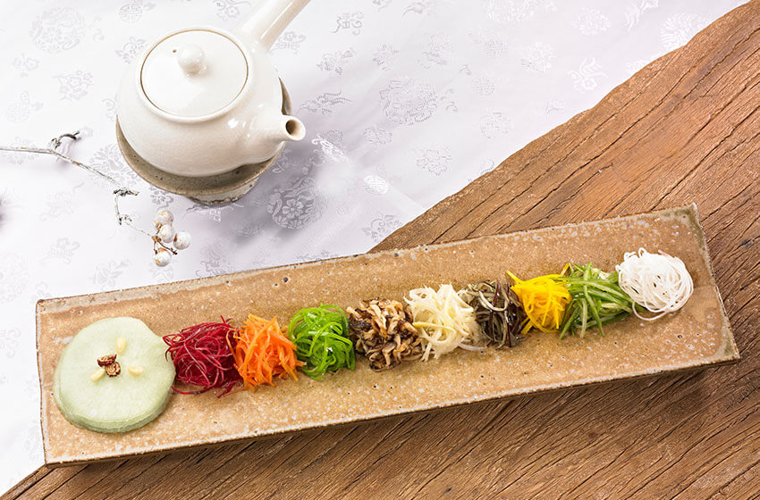 Condimentos y estilo de la comida coreana