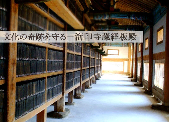 文化の奇跡を守る－海印寺　蔵経板殿