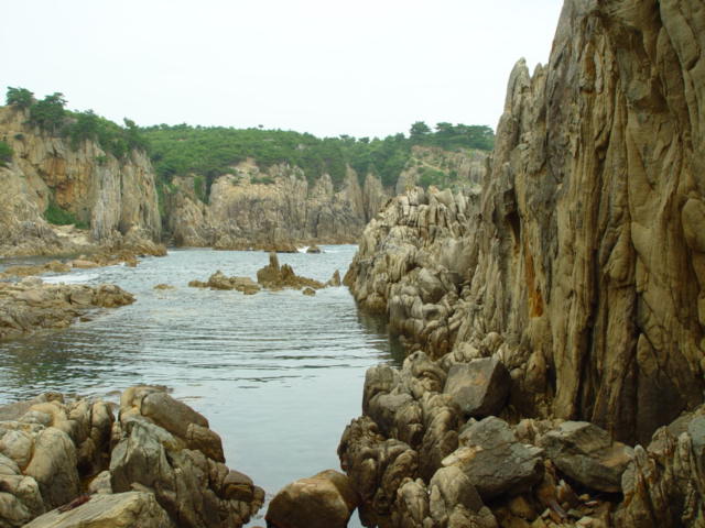 해금강만물상