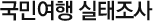 국민여행 실태조사