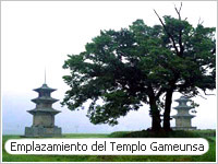 Emplazamiento del Templo Gameunsa