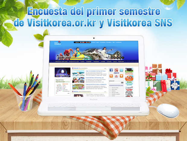 Anuncio de ganadores de la encuesta del primer semestre de 2012 de Visitkorea.or.kr y Visitkorea SNS ”