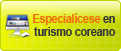 Especialícese en turismo coreano