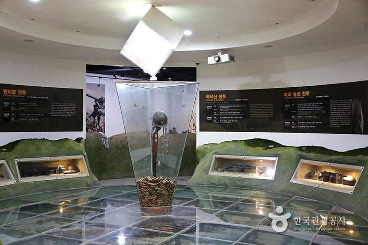 전쟁기념관 내부 전시실