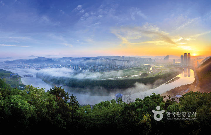태화강대공원 전경