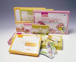 제주감귤,백년초,녹차 크런치초콜릿