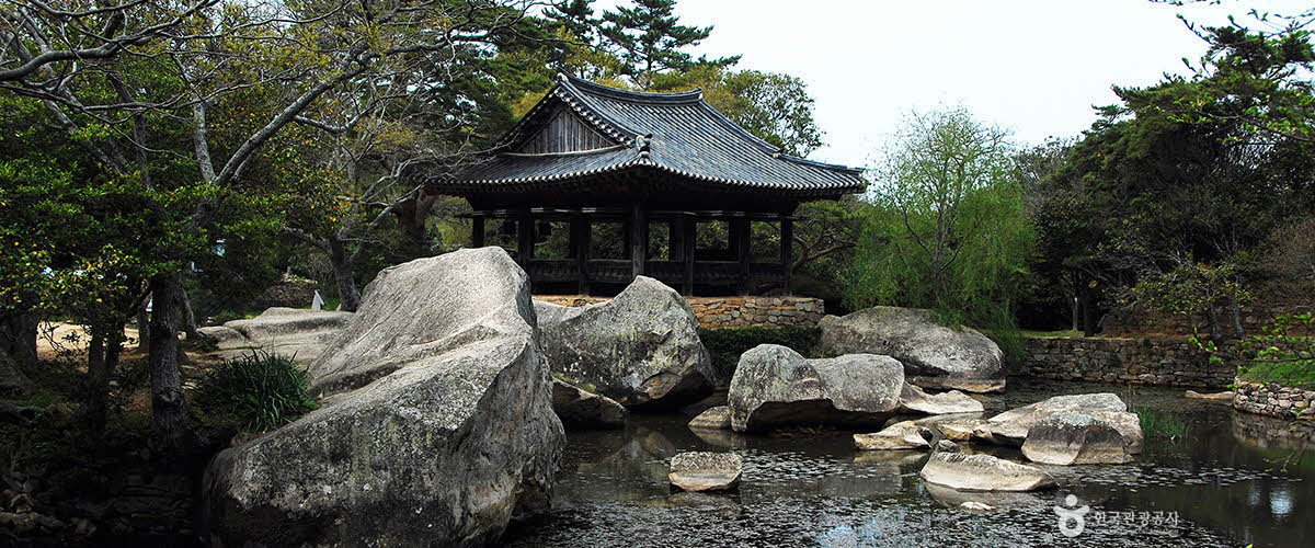 완도 보길도 세연정 이미지 입니다.