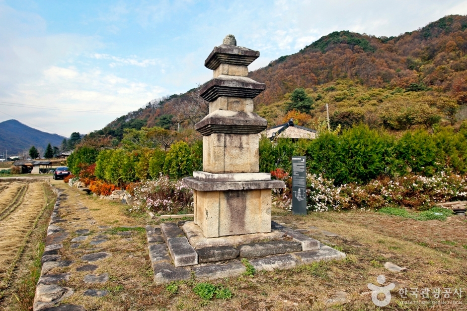 忠州 秋坪里 三层石塔