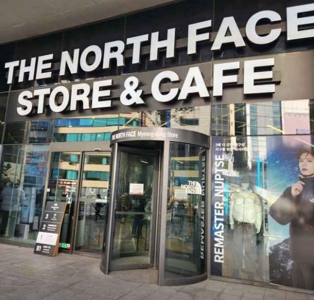 [事後免税店]THE NORTH FACE（ザ・ノース・フェイス）・ミョンドン（明洞）店