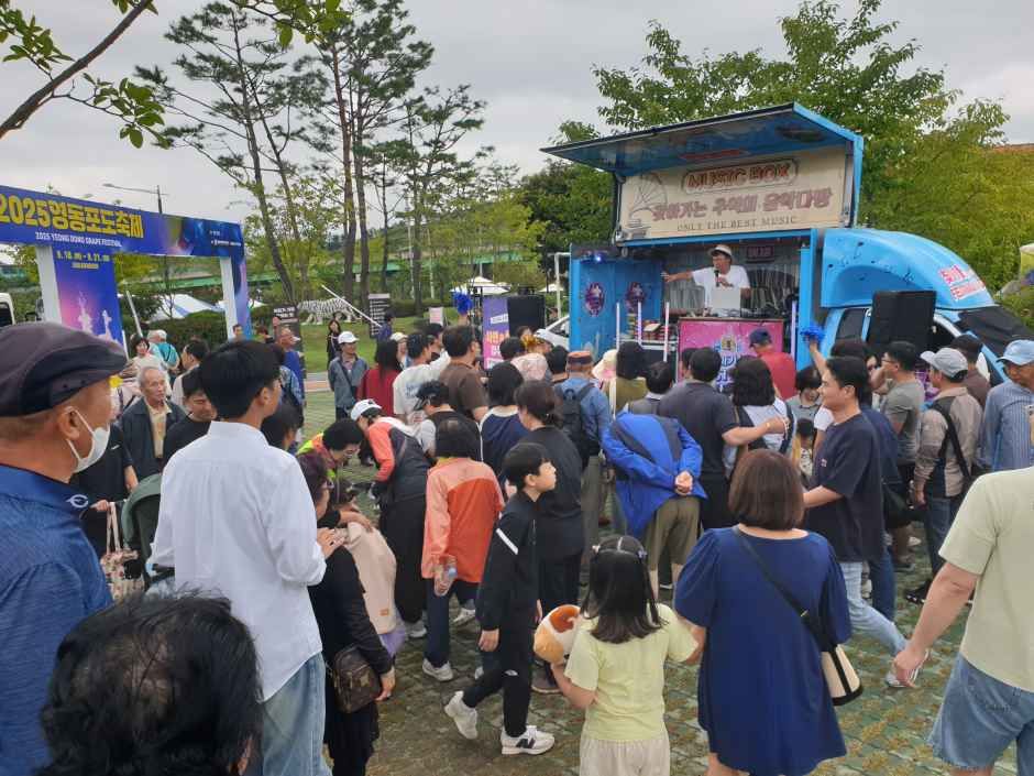 영동포도축제 현장 5