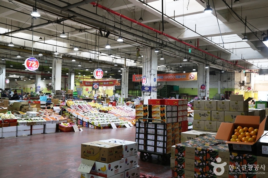 釜山严宫农产品批发市场