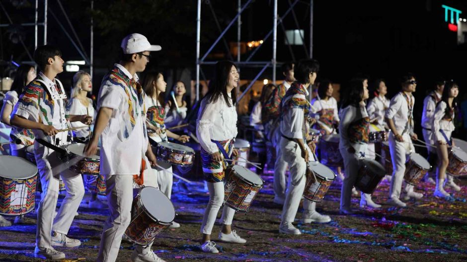 麗水 ドンドンブク祭り