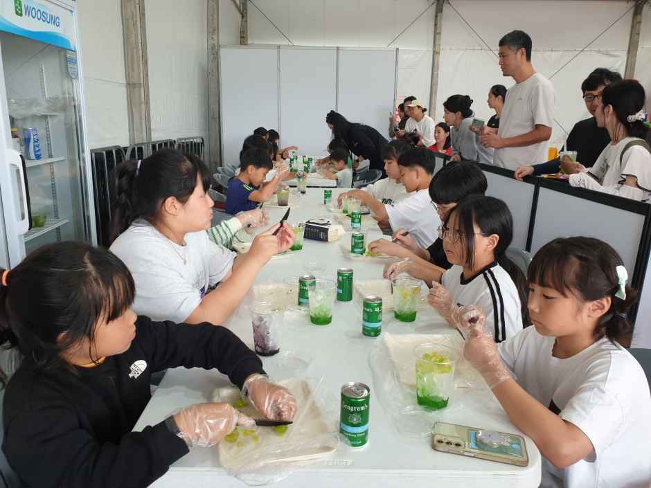 영동포도축제 현장 6