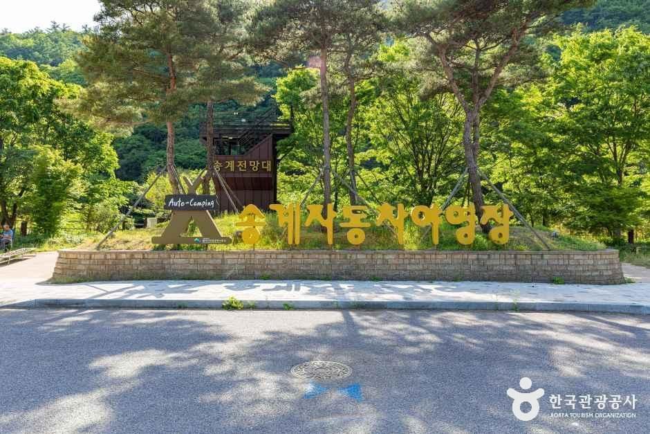 月岳山国立公園松渓野営場