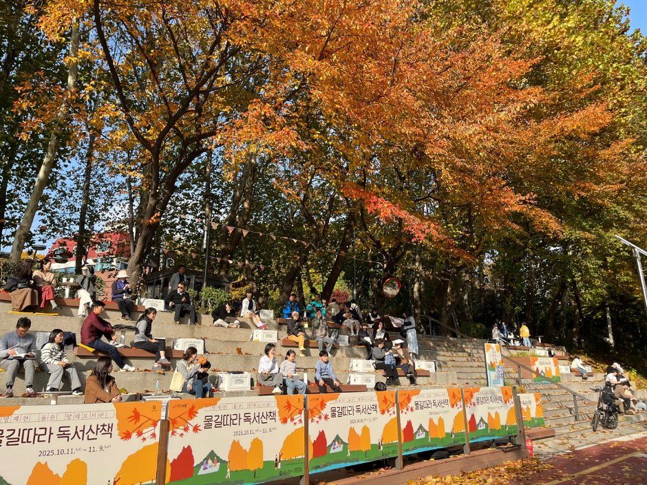 Yangjae Library Embracing Yangjae Stream: A Picture Book Journey Along the Waterway