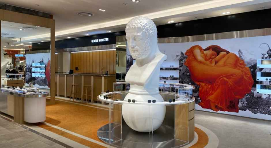 [事後免税店] Gentle Monster（ジェントルモンスター）・ロッテ百貨店プサン（釜山）本店(젠틀몬스터 롯데백화점 부산본점)