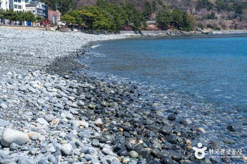 학동 흑진주 몽돌해변