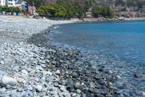 학동 흑진주 몽돌해변