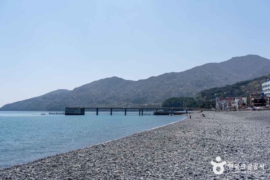 학동 흑진주 몽돌해변